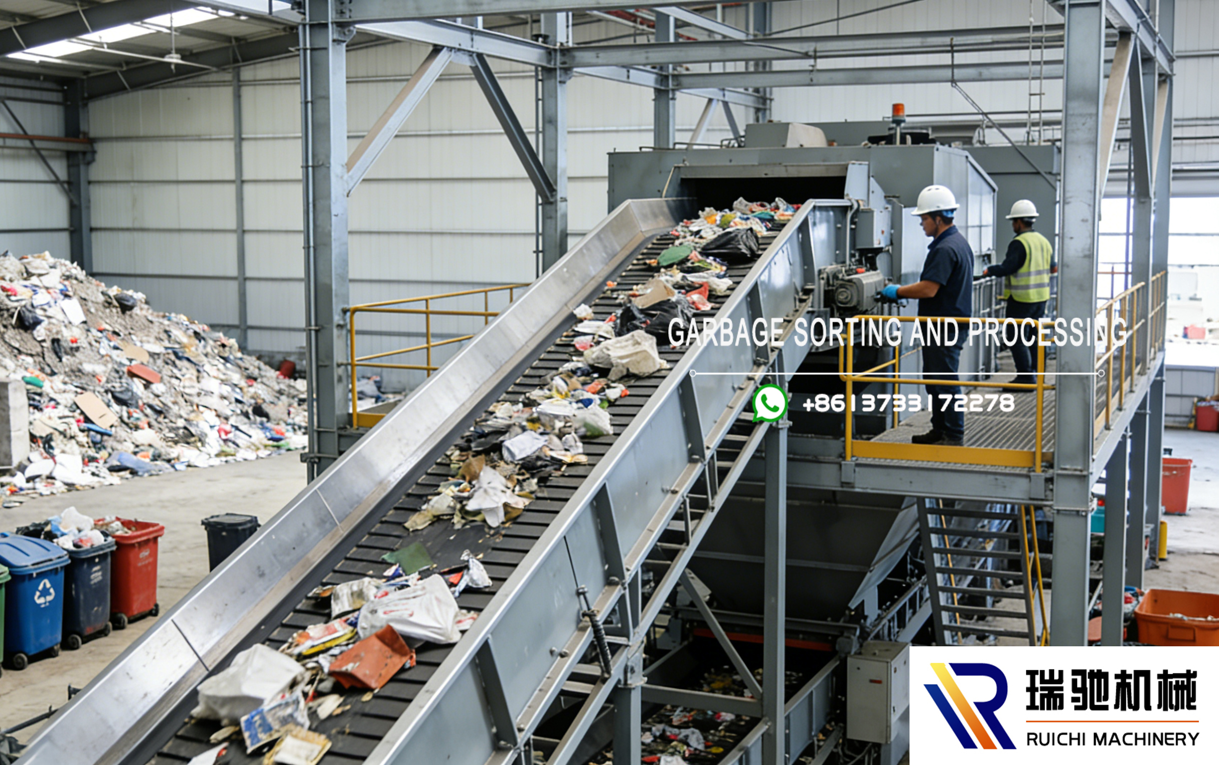 Customizable Waste Sorting Production Lines, Tailored to Garbage Classification Needs with Professional Equipment